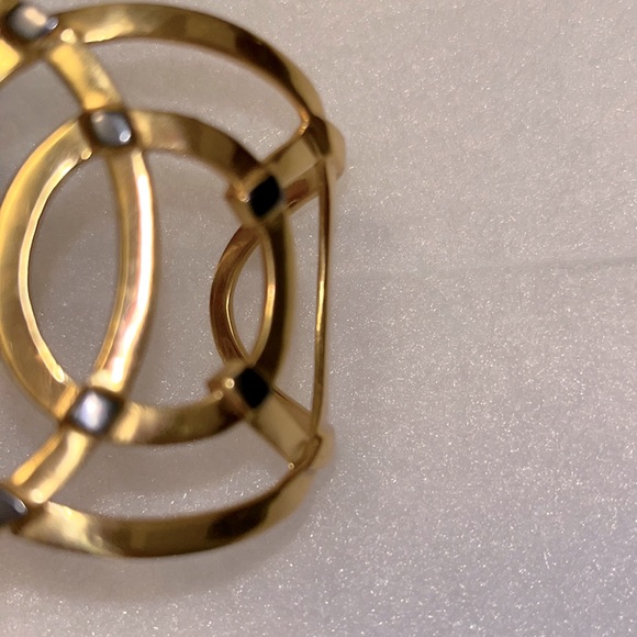 Julie Vos Gold and Black Bracelet - Picture 5 of 11